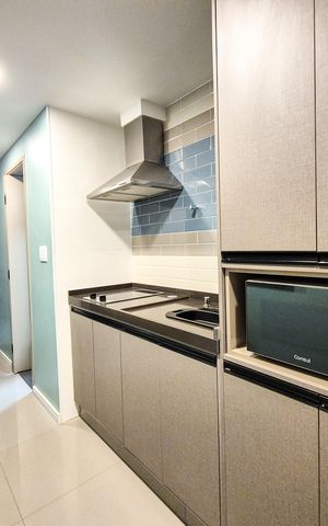 Studio à venda com 32m², 1 quarto e sem vaga Studio à venda com 32m², 1 quarto e sem vagaCozinha