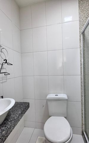 Casa de condomínio para alugar com 88m², 2 quartos e 2 vagas Casa de condomínio para alugar com 88m², 2 quartos e 2 vagasBanheiro Social