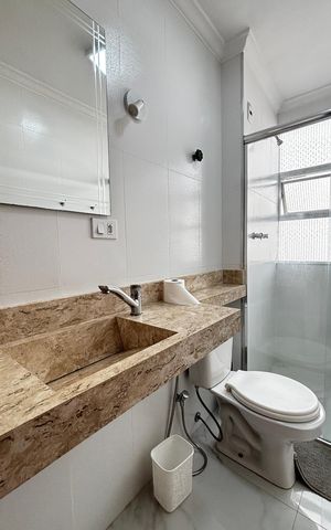 Apartamento à venda com 66m², 2 quartos e 1 vaga Apartamento à venda com 66m², 2 quartos e 1 vagaBanheiro