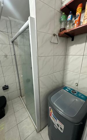 Apartamento para alugar com 38m², 1 quarto e 1 vaga Apartamento para alugar com 38m², 1 quarto e 1 vagaBanheiro