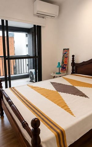 Apartamento à venda com 49m², 1 quarto e 1 vaga Apartamento à venda com 49m², 1 quarto e 1 vagaDormitório