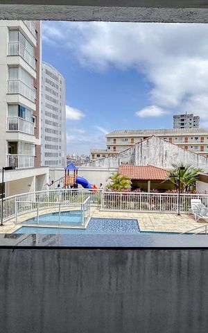 Apartamento para alugar com 39m², 2 quartos e 1 vagaVista do Quarto 1