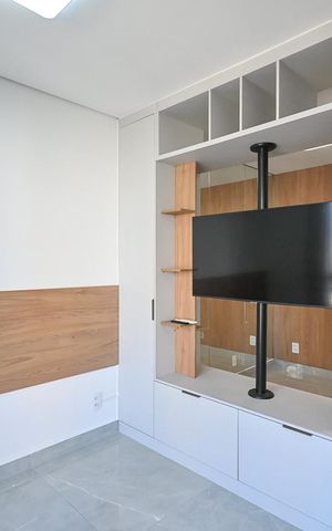 Studio para alugar com 26m², 1 quarto e sem vagaQuarto