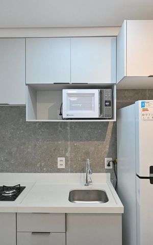 Studio para alugar com 26m², 1 quarto e sem vagaCozinha