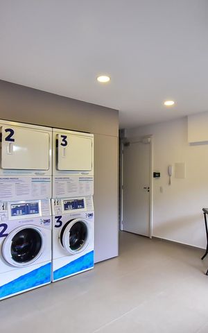 Studio para alugar com 26m², 1 quarto e sem vaga Studio para alugar com 26m², 1 quarto e sem vagaLavanderia