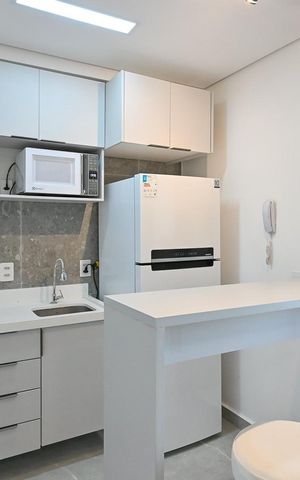 Studio para alugar com 26m², 1 quarto e sem vagaCozinha