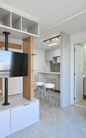 Studio para alugar com 26m², 1 quarto e sem vagaQuarto