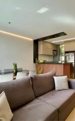 Apartamento à venda com 72m², 2 quartos e 2 vagas Apartamento à venda com 72m², 2 quartos e 2 vagasSala