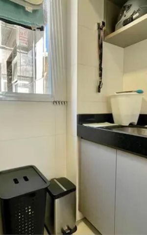 Apartamento à venda com 72m², 2 quartos e 2 vagas Apartamento à venda com 72m², 2 quartos e 2 vagasCozinha e Área de Serviço