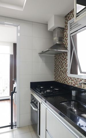 Apartamento para alugar com 80m², 3 quartos e 2 vagas Apartamento para alugar com 80m², 3 quartos e 2 vagasCozinha e Área de Serviço