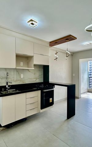 Apartamento para alugar com 44m², 2 quartos e 1 vaga Apartamento para alugar com 44m², 2 quartos e 1 vagaSala/Cozinha