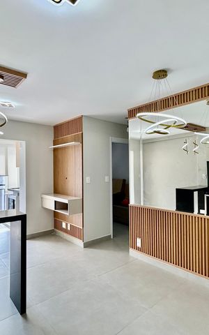 Apartamento para alugar com 44m², 2 quartos e 1 vaga Apartamento para alugar com 44m², 2 quartos e 1 vagaSala/Cozinha