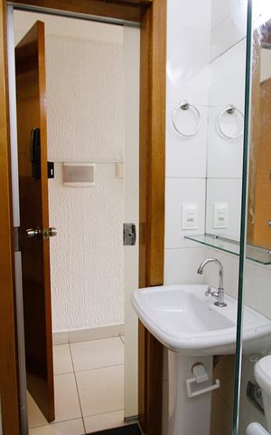 Studio para alugar com 30m², 1 quarto e sem vagaBanheiro