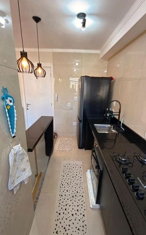 Apartamento à venda com 47m², 2 quartos e sem vagaCozinha