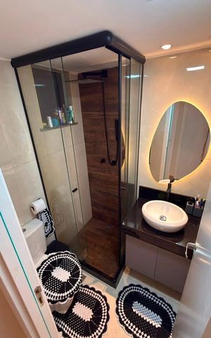 Apartamento à venda com 47m², 2 quartos e sem vagaBanheiro