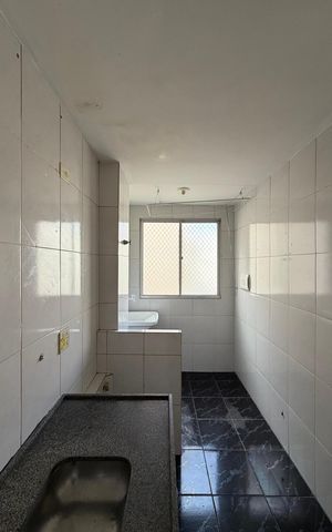 Apartamento à venda com 48m², 2 quartos e 1 vagaCozinha e Área de Serviço