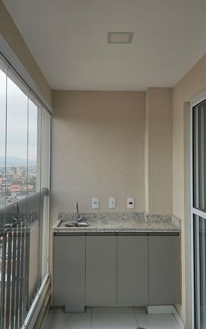 Apartamento para alugar com 49m², 2 quartos e 1 vagaVaranda e Area de Serviço 