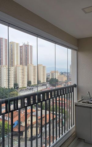 Apartamento para alugar com 49m², 2 quartos e 1 vagaVaranda e Area de Serviço 