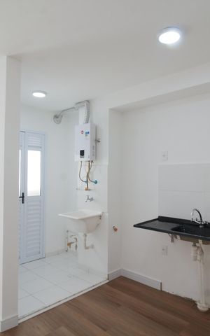 Apartamento para alugar com 38m², 2 quartos e sem vaga Apartamento para alugar com 38m², 2 quartos e sem vagaSala e cozinha