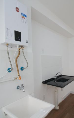 Apartamento para alugar com 38m², 2 quartos e sem vaga Apartamento para alugar com 38m², 2 quartos e sem vagaSala e cozinha