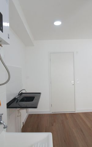 Apartamento para alugar com 38m², 2 quartos e sem vaga Apartamento para alugar com 38m², 2 quartos e sem vagaSala e cozinha