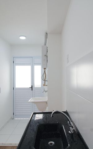 Apartamento para alugar com 38m², 2 quartos e sem vaga Apartamento para alugar com 38m², 2 quartos e sem vagaSala e cozinha