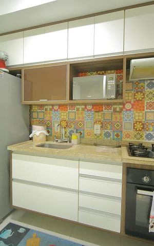 Apartamento para alugar com 89m², 3 quartos e 3 vagasCozinha 