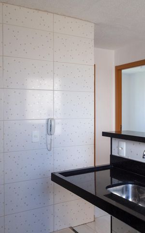 Apartamento para alugar com 40m², 2 quartos e 1 vagaCozinha e Área de Serviço