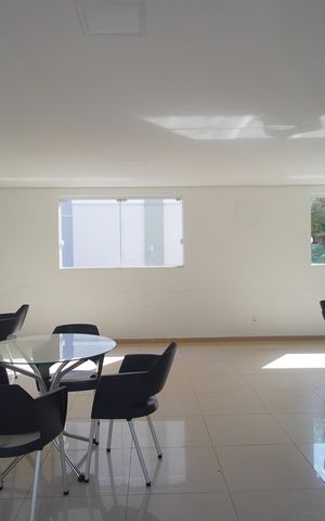 Apartamento para alugar com 43m², 2 quartos e 1 vagaÁrea comum - Salão de festas