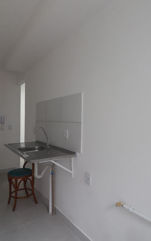 Apartamento para alugar com 44m², 2 quartos e 1 vagaCozinha e Área de Serviço