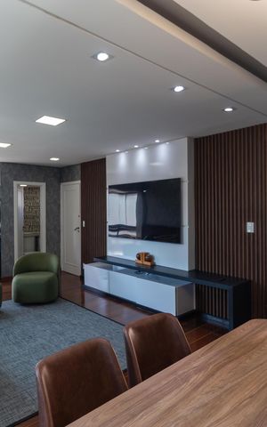Apartamento para alugar com 180m², 3 quartos e 1 vagaSalas