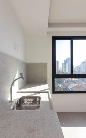Apartamento à venda com 36m², 1 quarto e sem vaga Apartamento à venda com 36m², 1 quarto e sem vagaCozinha e Área de Serviço