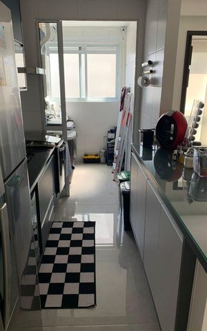 Apartamento à venda com 55m², 1 quarto e 1 vaga Apartamento à venda com 55m², 1 quarto e 1 vagaCozinha