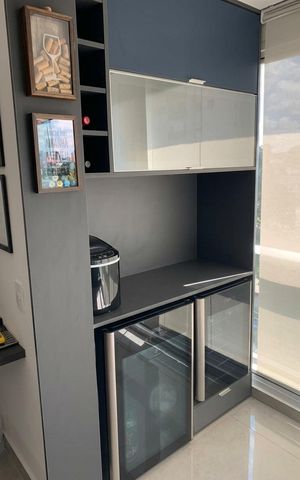 Apartamento à venda com 55m², 1 quarto e 1 vaga Apartamento à venda com 55m², 1 quarto e 1 vagaSala