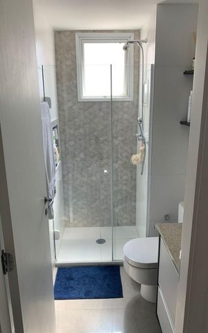 Apartamento à venda com 55m², 1 quarto e 1 vaga Apartamento à venda com 55m², 1 quarto e 1 vagaBanheiro