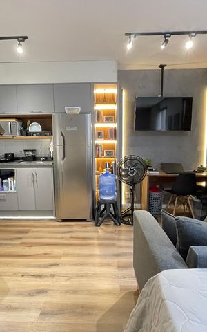 Studio para alugar com 25m², 1 quarto e sem vaga Studio para alugar com 25m², 1 quarto e sem vagaStudio