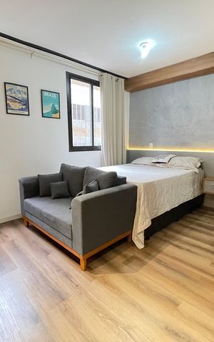 Studio para alugar com 25m², 1 quarto e sem vaga Studio para alugar com 25m², 1 quarto e sem vagaStudio