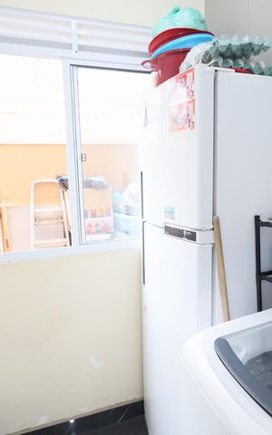 Apartamento à venda com 54m², 2 quartos e 1 vagaCozinha e Área de Serviço