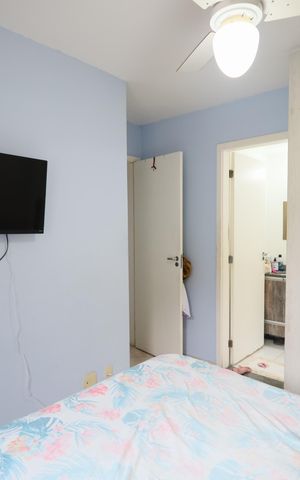 Apartamento à venda com 54m², 2 quartos e 1 vagaSuíte 