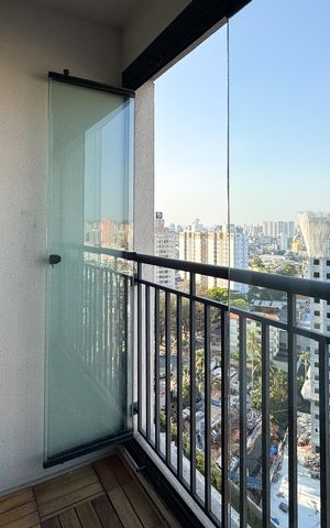 Apartamento para alugar com 42m², 1 quarto e 1 vaga Apartamento para alugar com 42m², 1 quarto e 1 vagaSacada