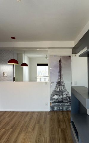 Apartamento para alugar com 42m², 1 quarto e 1 vaga Apartamento para alugar com 42m², 1 quarto e 1 vagaSala