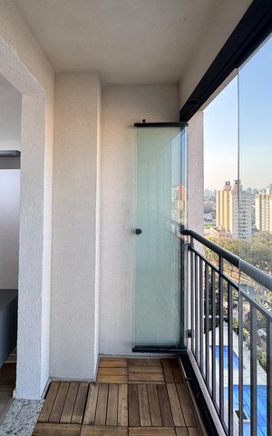 Apartamento para alugar com 42m², 1 quarto e 1 vaga Apartamento para alugar com 42m², 1 quarto e 1 vagaSacada