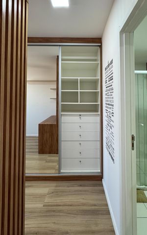 Apartamento para alugar com 42m², 1 quarto e 1 vaga Apartamento para alugar com 42m², 1 quarto e 1 vaga Closet - Suíte
