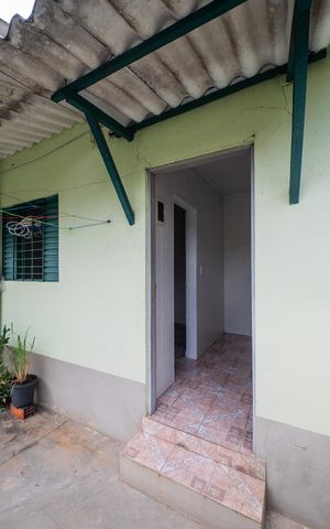 Casa para alugar com 40m², 1 quarto e sem vaga
