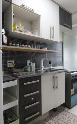 Apartamento para alugar com 47m², 2 quartos e 1 vagaCozinha
