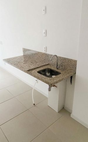 Apartamento à venda com 52m², 1 quarto e sem vaga Apartamento à venda com 52m², 1 quarto e sem vagaCozinha
