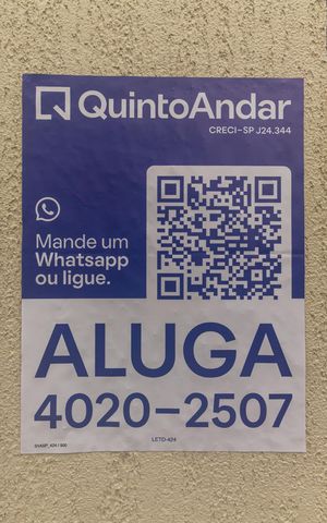 Apartamento para alugar com 40m², 2 quartos e sem vaga Apartamento para alugar com 40m², 2 quartos e sem vagaPlaca