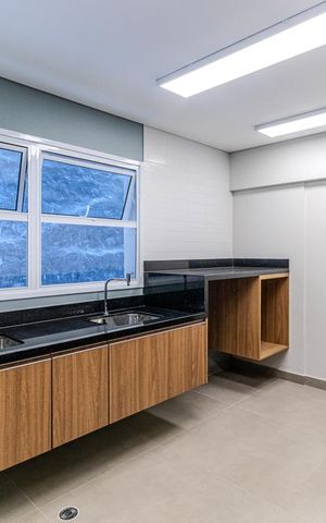 Studio para alugar com 24m², 1 quarto e sem vaga Studio para alugar com 24m², 1 quarto e sem vagaLavanderia