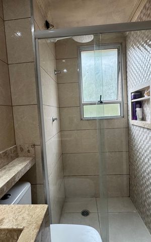 Apartamento à venda com 57m², 3 quartos e 1 vaga Apartamento à venda com 57m², 3 quartos e 1 vagaBanheiro