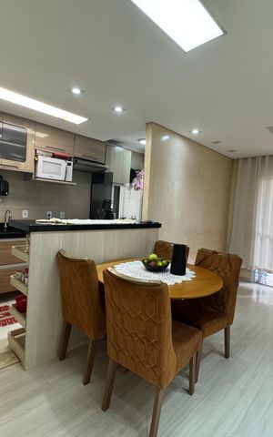 Apartamento à venda com 57m², 3 quartos e 1 vaga Apartamento à venda com 57m², 3 quartos e 1 vagaSala/Cozinha